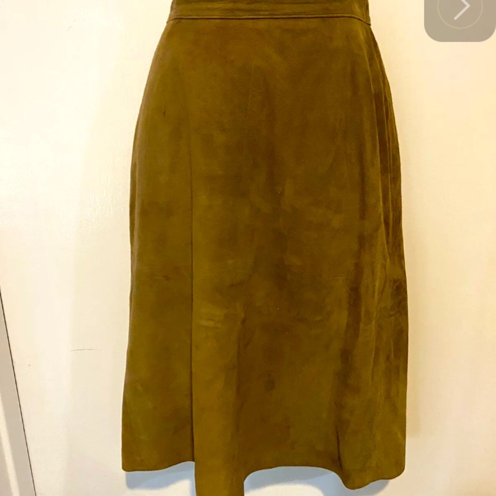 Ralph Lauren goat suede skirt size 6